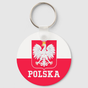 Poland Keychain