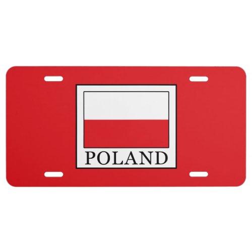 Poland License Plate
