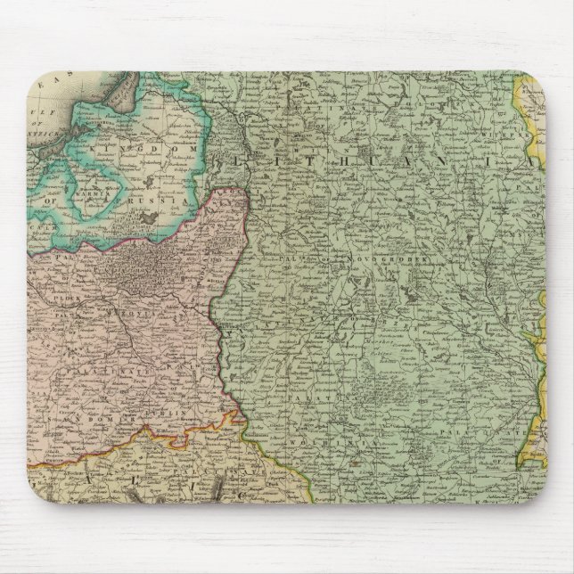 Poland, Lithuania 2 Mouse Pad (Front)