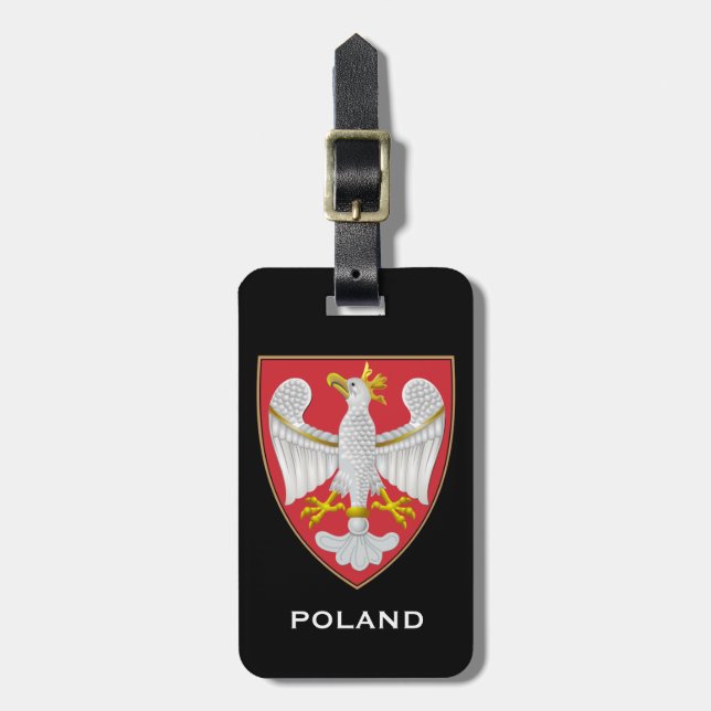 POLAND Luggage Tag (Front Vertical)