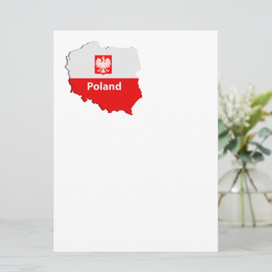 Poland map (Standing Front)