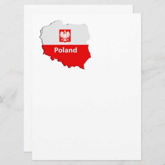 Poland map (Front/Back)