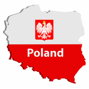 Poland map cutout