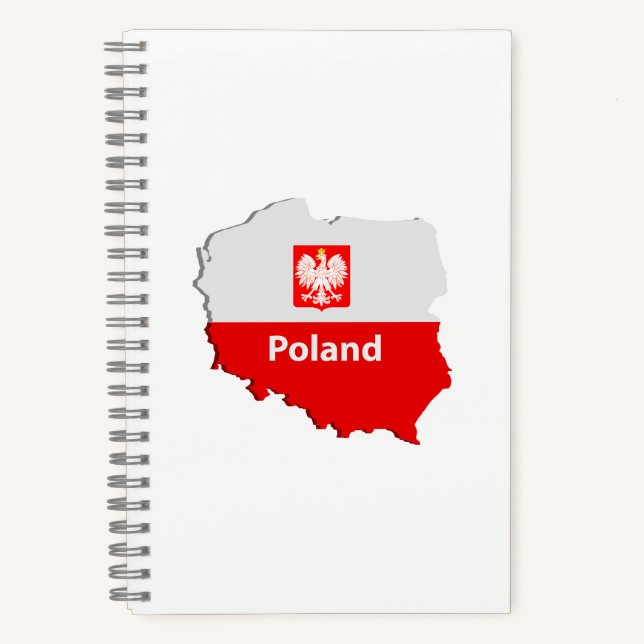 Poland map iPad air case Notebook (Front)