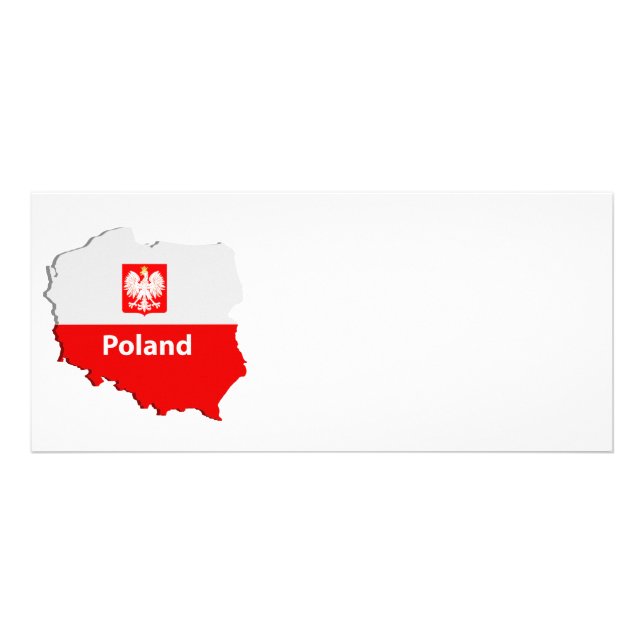 Poland map rack card (Front)