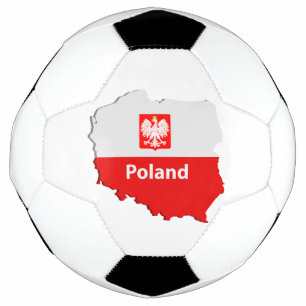 Poland map soccer ball