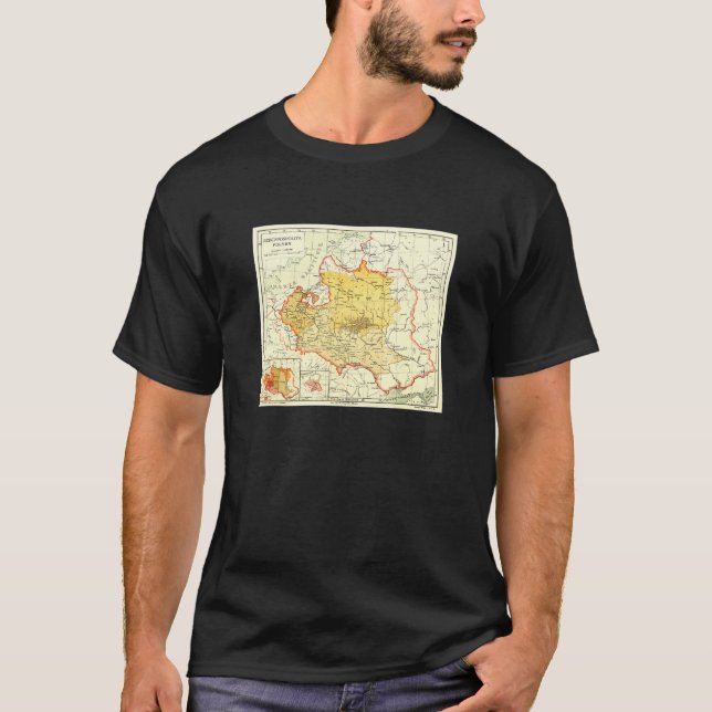 Poland Map T-Shirt (Front)