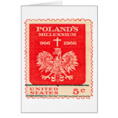 Poland Millennium Stamp (Front)