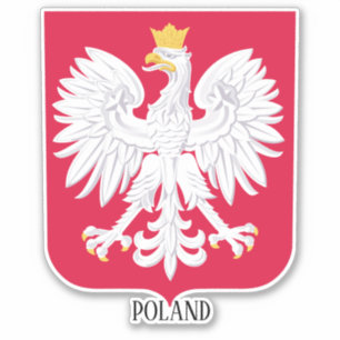Poland National Coat Of Arms Patriotic Sticker