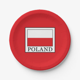 Poland Paper Plates