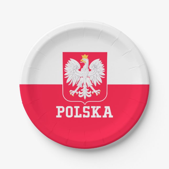 Poland Paper Plates (Front)