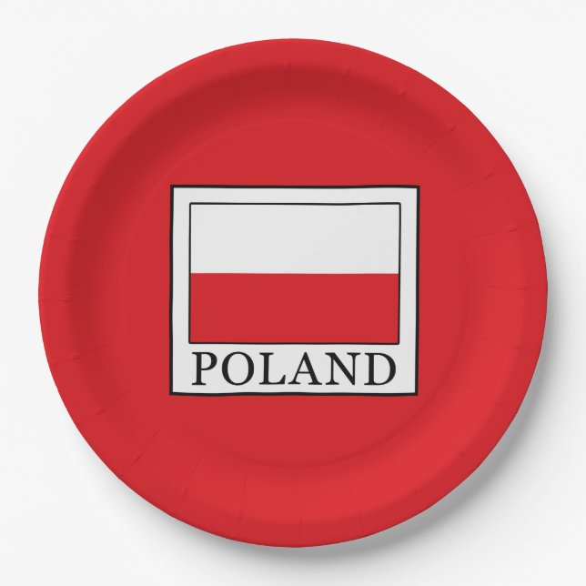 Poland Paper Plates (Front)