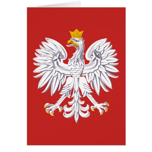 Poland Patriotic Crest with Eagle