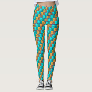 Poland periodic table patriotic leggings 5
