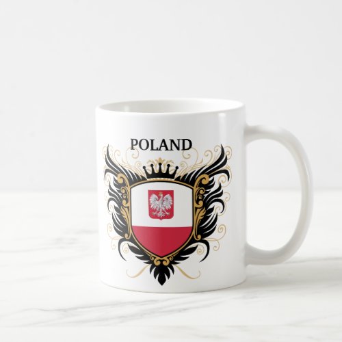 Poland personalize coffee mug