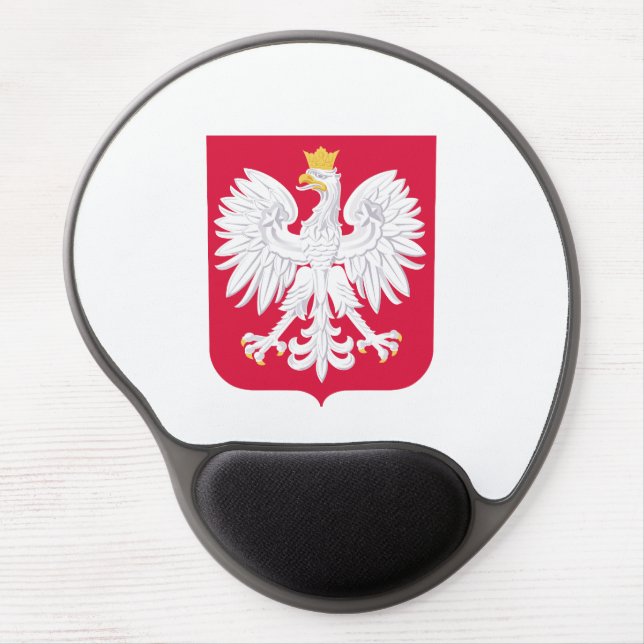 Poland Polish coat of arms Gel Mouse Pad (Front)