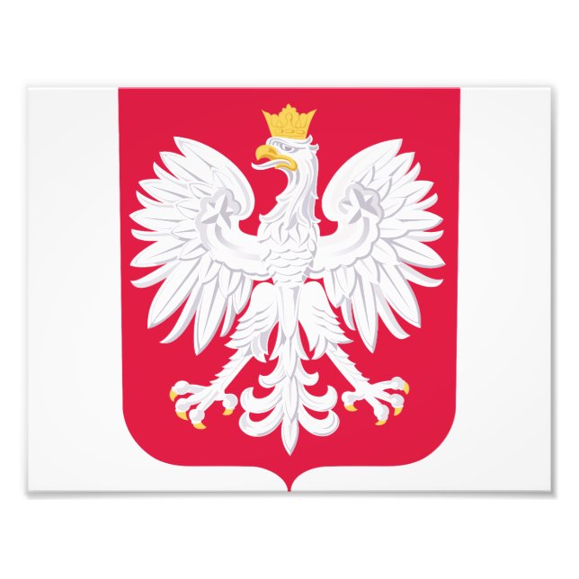 Poland Polish coat of arms Photo Print (Front)