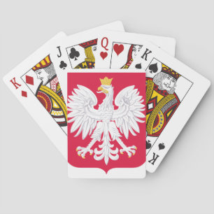 Poland Polish coat of arms Poker Cards