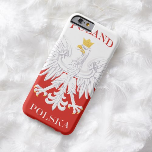 Poland Polish Flag Barely There iPhone 6 Case