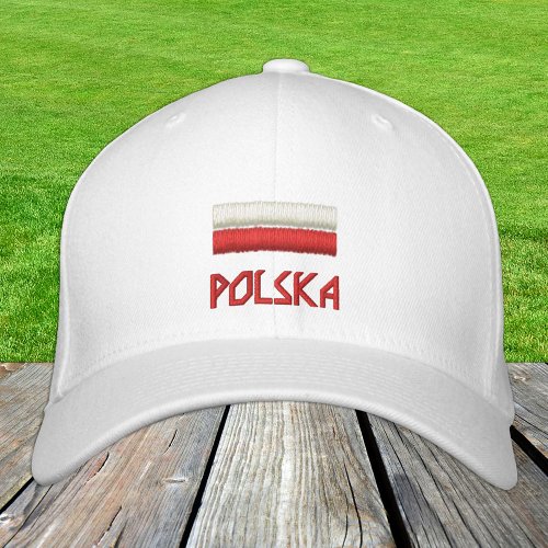 Poland  Polish Flag fashion  Polska Patriots Embroidered Baseball Cap