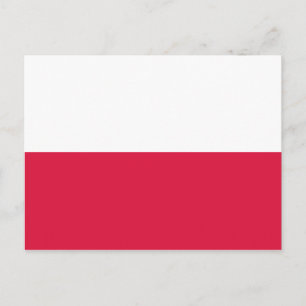Poland (Polish) Flag Postcard