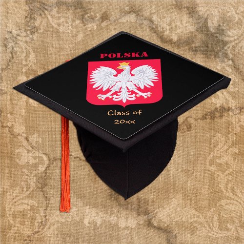 Poland  Polish Flag _ Students Polska University Graduation Cap Topper