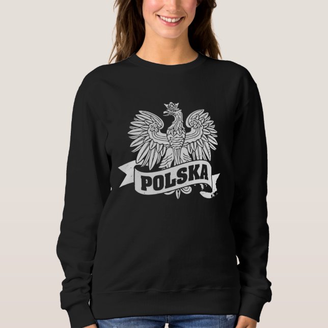 Poland Polish Polska Polski Husaria  3 Sweatshirt (Front)