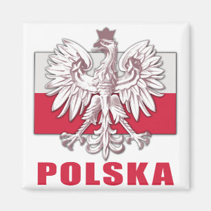Poland Polska Coat of Arms Magnet
