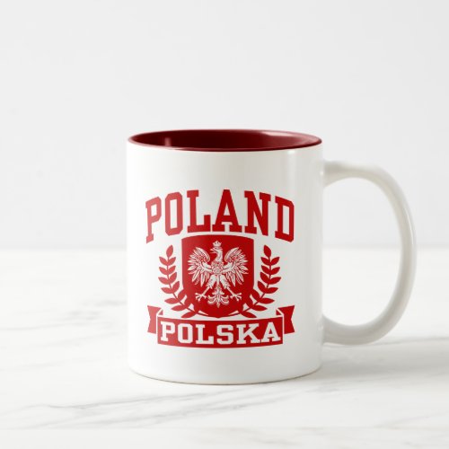 Poland Polska Two_Tone Coffee Mug