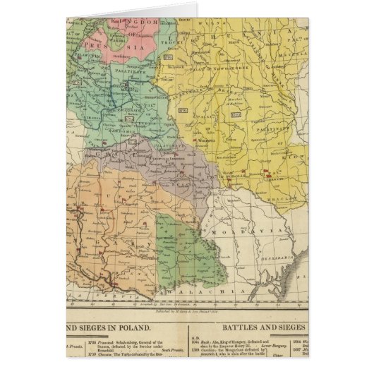 Poland, Prussia, and Hungary Cards (Front)