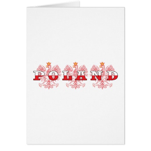 Poland Red Eagles Cards (Front)