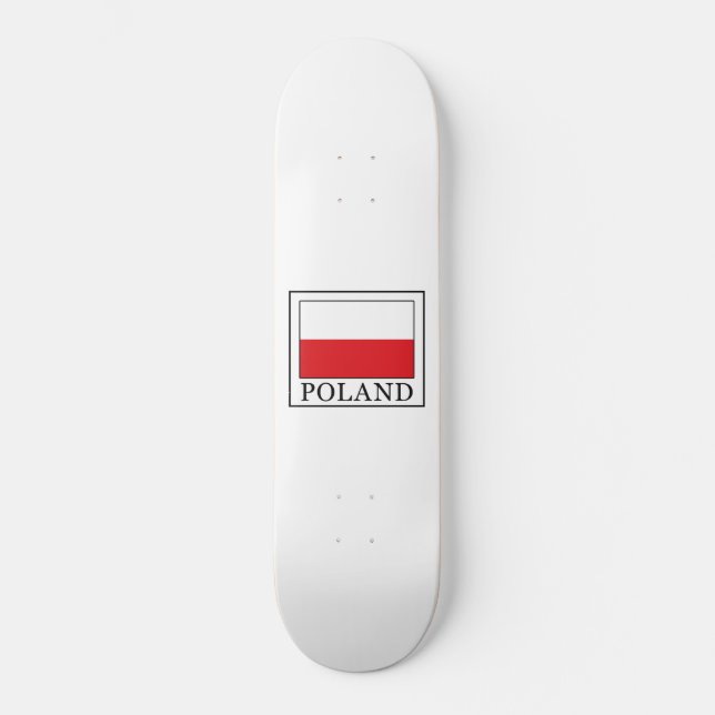 Poland Skateboard Deck (Front)
