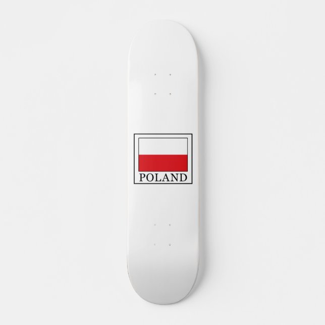 Poland Skateboard Deck (Front)