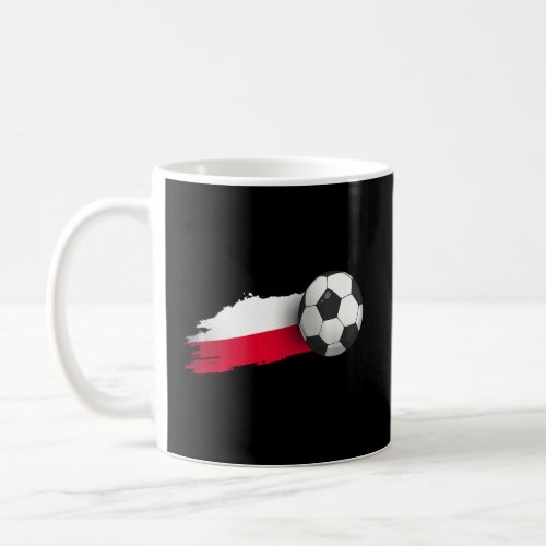 Poland Soccer Ball  Coffee Mug