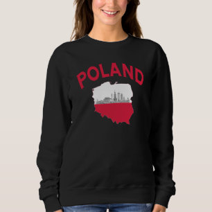 Poland souvenir sweatshirt, sweatshirt