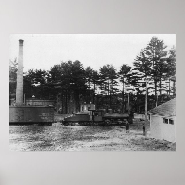 Poland Spring Railroad Poster (Front)