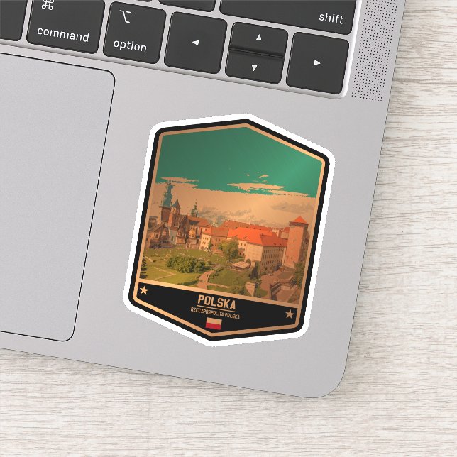 Poland Sticker (Detail)