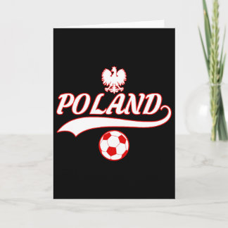 Poland Team World Fan Soccer 2018 Jersey Cup Fan Card