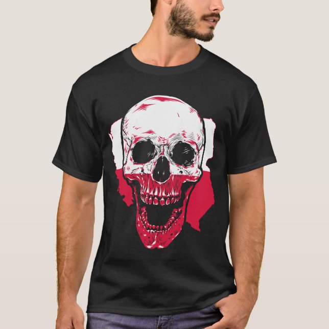 Poland Totenkopf T-Shirt (Front)