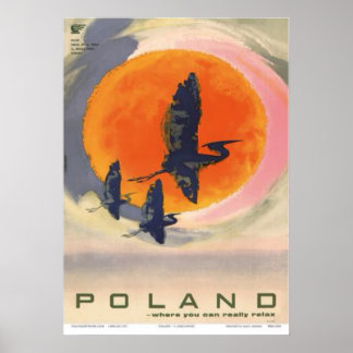 Poland: Where You Can Really Relax, c.1965 Poster