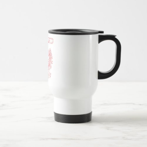 Poland With Red Polish Eagle Travel Mug