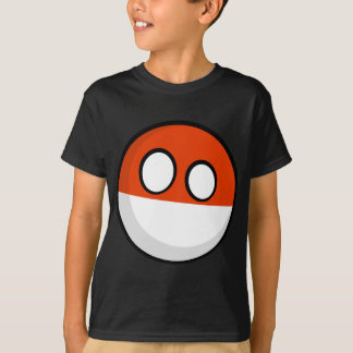 Polandball country ball funny flag T-Shirt