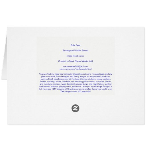 Polar Bear (Back Horizontal)