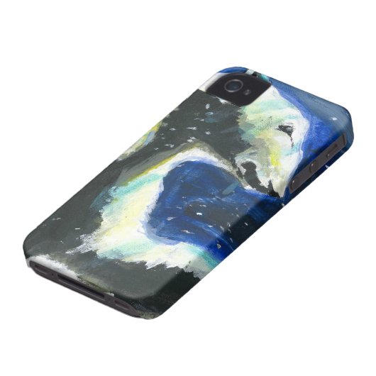 Polar Bear 3 Case-Mate iPhone Case (Bottom)