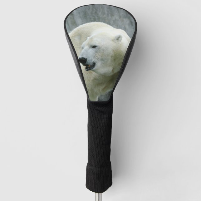 polar bear 519-1 golf head cover (Front)
