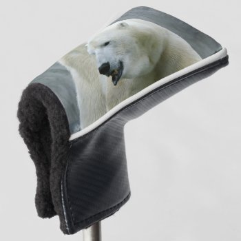 Polar Bear 519-1 Golf Head Cover by MehrFarbeImLeben at Zazzle