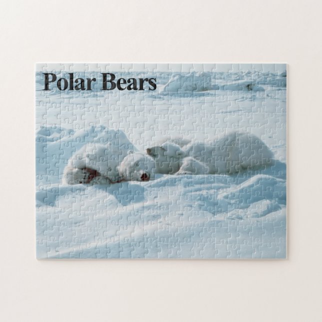 Polar Bear 6 Jigsaw Puzzle (Horizontal)