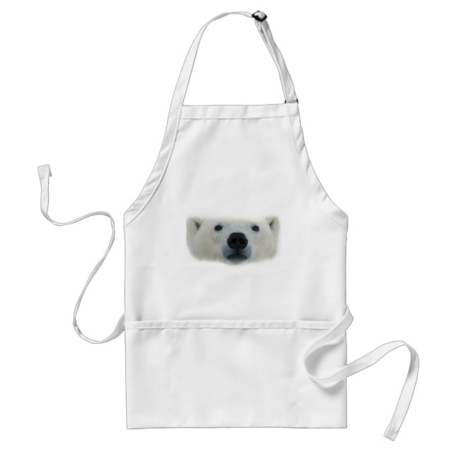 Polar Bear Adult Apron (Front)