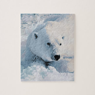 Polar Bear and Snow Jigsaw Puzzle