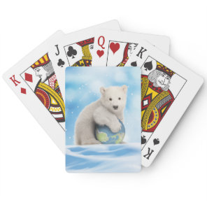 Polar Bear Arctic World Playing Cards